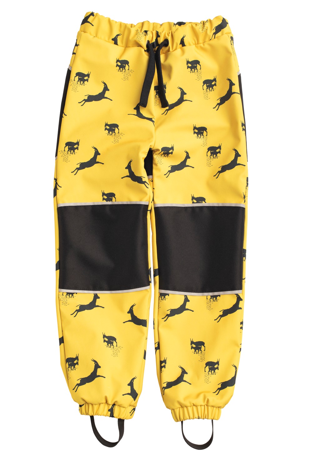 Spodnie Softshell Black Gazelles on Yellow